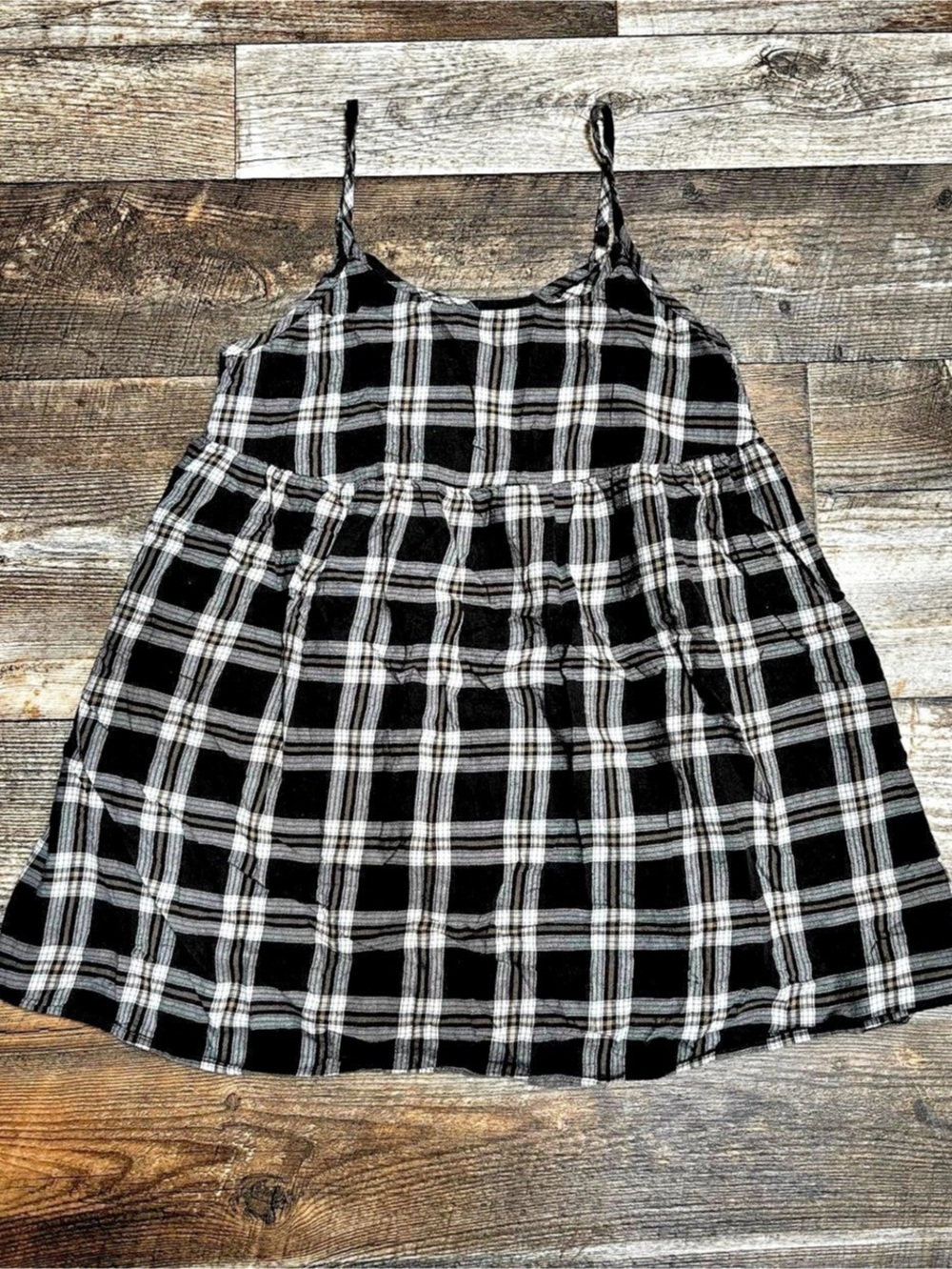 Wild Fable Plaid Babydoll Dress